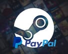 O pano de fundo do Steam com o logotipo do PayPal é mostrado (Fonte da imagem: Steam, PayPal com edições)
