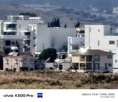 Vivo X300 Pro sem teleconversor 1600 mm