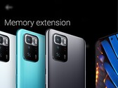 O POCO X3 GT será capaz de utilizar o recurso de extensão de memória Xiaomi. (Fonte da imagem: POCO/@kacskrz - editado)