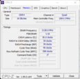 Systeminfo: Memória CPU-Z
