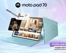 O Moto Pad 70 possui um painel LCD IPS de 12,1 polegadas
