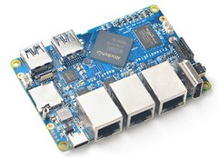 O NanoPi R5S pode estar disponível apenas em uma configuração de memória. (Fonte de imagem: FriendlyELEC)
