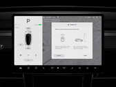 O acessório de abertura de porta de garagem modelo 3 HomeLink de US$350 (imagem: Tesla)