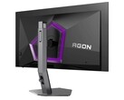O AOC AG276QKD tem iluminação RGB personalizável na parte traseira, o que contribui para a estética "gamer". (Fonte da imagem: AOC)