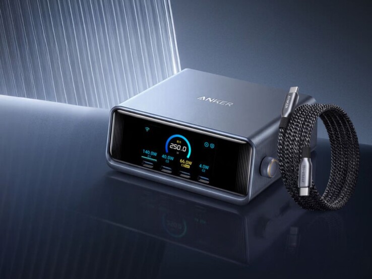 Carregador de mesa inteligente Anker 250W Pro+