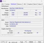 CPU-Z: Placa-mãe