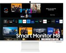 O Samsung Smart Monitor M8 está agora disponível em dois tamanhos. (Fonte de imagem: Samsung)
