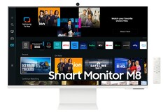 O Samsung Smart Monitor M8 está agora disponível em dois tamanhos. (Fonte de imagem: Samsung)