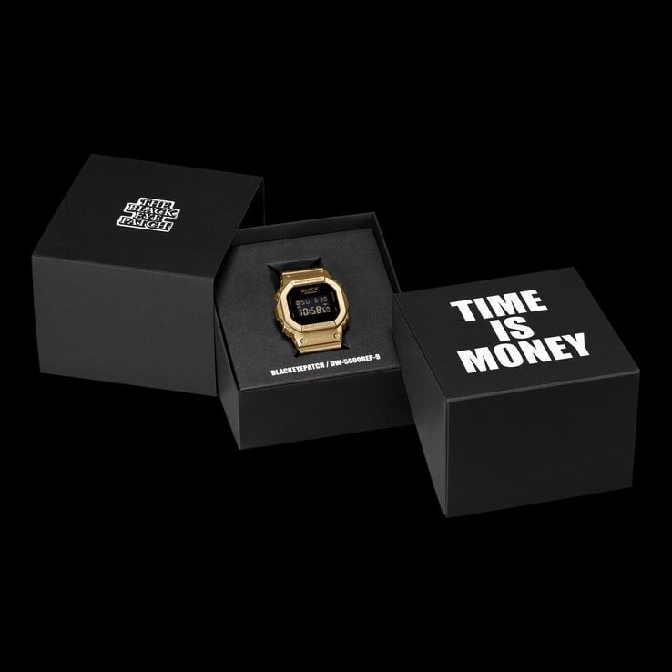 O G-Shock DW-5600BEP-9 é fornecido com uma embalagem especial