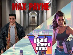 O banner de Max Payne e GTA VI é mostrado (Fonte da imagem: Steam, Rockstar Games com edições)