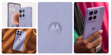 Motorola Moto G86 Power em Pantone Cosmic Sky. (Fonte da imagem: Motorola)