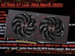 As placas AIB RX 7600 XT, como o modelo Sapphire Pulse aqui retratado, são os únicos designs RX 7600 XT no mercado, pois não há um AMD Reference Design. (Fonte da imagem: Sapphire, Moore's Law Is Dead, editado)