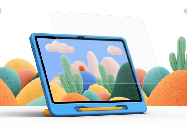 O Redmi Pad 2 Play Bundle tem uma tela fosca que reduz o brilho e proporciona uma experiência de escrita semelhante à do papel. (Fonte da imagem: Xiaomi)