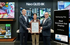 TVs e monitores Samsung TVs QLED Certificação da tecnologia de pontos quânticos da Samsung (Fonte da imagem: Samsung)