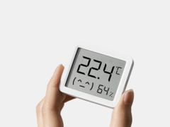 O Xiaomi Smart Temperature and Humidity Monitor 3 Mini está pronto para um lançamento global. (Fonte da imagem: Xiaomi)