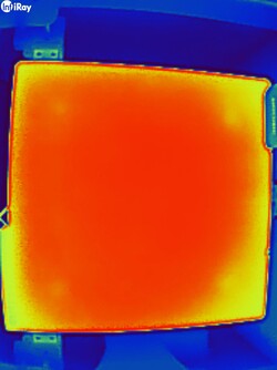 Cama de impressão Kobra S1: Imagem térmica