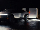 Cybertruck nos novos Superchargers V4 de 500 kW (Fonte da imagem: Tesla)