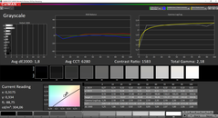 CalMAN: Greyscale (calibrated)