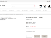 O preço do Nokia 5.4 pode já ter sido revelado. (Fonte: Aus Shop IT)