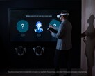 O conceito Nyx utilizará a realidade virtual e a realidade mista para mudar a forma como as pessoas se conectam para reuniões de negócios ou sessões de jogos. (Todas as imagens via Dell)
