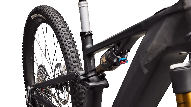 A S-Works Turbo Levo R Ultralight conta com a tecnologia de suspensão GENIE da Specialized