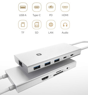 Todas as portas do dock (Fonte da imagem: Xiaomi)
