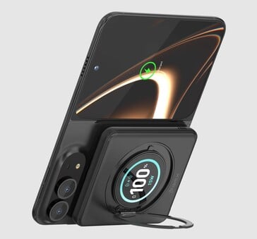 O BMX SolidSafe Ultra vem com um suporte integrado e um visor LCD.