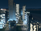 Uma captura de tela no jogo do Cities: Skylines.