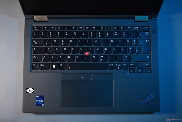 Lenovo ThinkPad X13 Yoga Gen 3: dispositivos de entrada