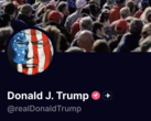 Conta do DJT no Truth Social