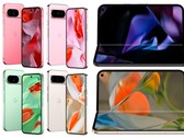 Espera-se que o Pixel 9 Pro Fold chegue mais tarde do que os outros novos telefones do Google. Novas informações sobre a disponibilidade surgiram, complementadas por imagens de imprensa sem marca d'água. (Fonte da imagem: @MysteryLupin)