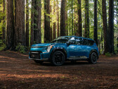O EV9 da Kia está chegando aos EUA e à Europa em breve, com um acabamento AWD apto para terrenos mais acidentados. (Fonte da imagem: Kia)