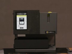 O CardMill identifica cartões comerciais usando um scanner alimentado por IA. (Fonte da imagem: CardMill via YouTube)
