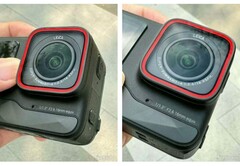 Supostas imagens vazadas de uma câmera de ação da marca Leica (Fonte da imagem: Camera Beta via Weibo)