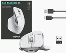 O MX Master 3S suporta carga tipo C USB e tem um sensor com capacidade para 8.000 DPI. (Fonte de imagem: Logitech via WinFuture)