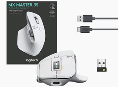 O MX Master 3S suporta carga tipo C USB e tem um sensor com capacidade para 8.000 DPI. (Fonte de imagem: Logitech via WinFuture)