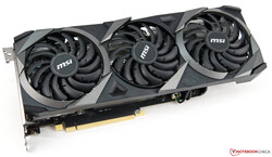 A MSI GeForce RTX 3070 Ventus 3X OC - fornecido pela MSI Taiwan