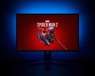 O jogo “Marvel’s Spider-Man 2” exibido no monitor de um PC