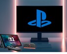 Switch 2 ao lado de um monitor de PC com o logotipo do PlayStation (Fonte da imagem: Nintendo of America, Sony PlayStation com edições)