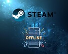 O banner para o tempo de inatividade do Steam é mostrado (Fonte da imagem: Valve com edições)