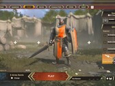 Tela do menu do jogo Warlander (Fonte: Própria)