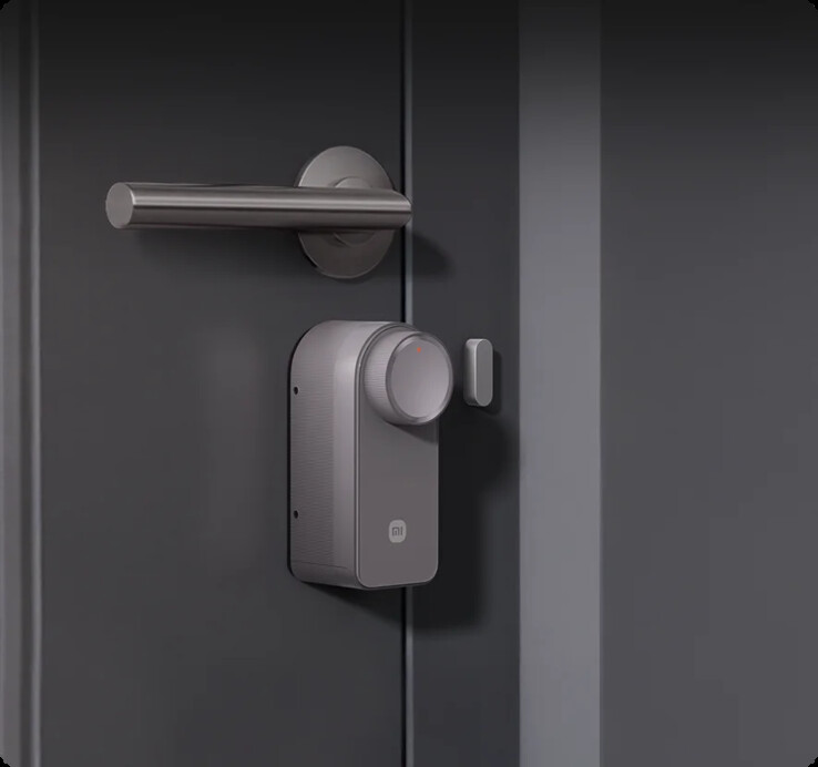 O Smart Lock de autoinstalação da Xiaomi. (Fonte da imagem: Xiaomi)