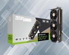 A GPU Zotac RTX 5070 Ti é mostrada (Fonte da imagem: Zotac com edições)