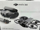 Suposta embalagem de varejo do DJI Avata 360. (Fonte da imagem: via The New Camera)