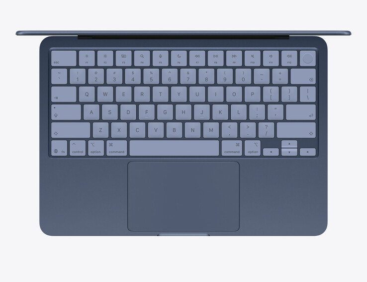 O MacBook Neo não conta com o trackpad Force Touch do Apple e também com um teclado retroiluminado.