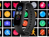 O Mi Band 6 vai carregar as muitas funções do Mi Band 5, mas vem com novas ferramentas. (Fonte da imagem: Xiaomi (Mi Band 5)/MagicalUnicorn - editado)