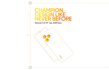 A Realme apresenta os principais atributos do C53 "Champion" (Fonte: Realme IN)