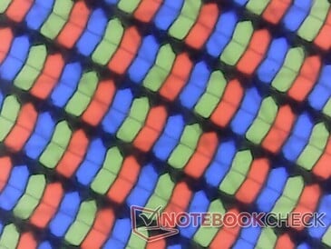 Pixels RGB nítidos com granulação mínima