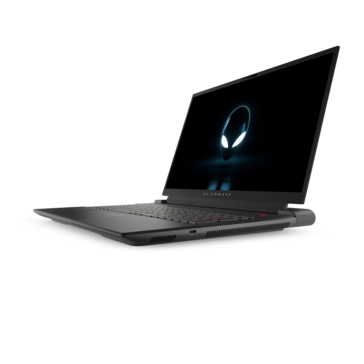 Lateral do Alienware m18 R2 (imagem via Dell)