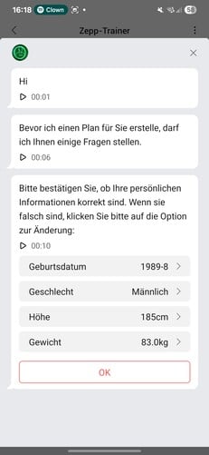 Amazfit Active 2: Treinamento